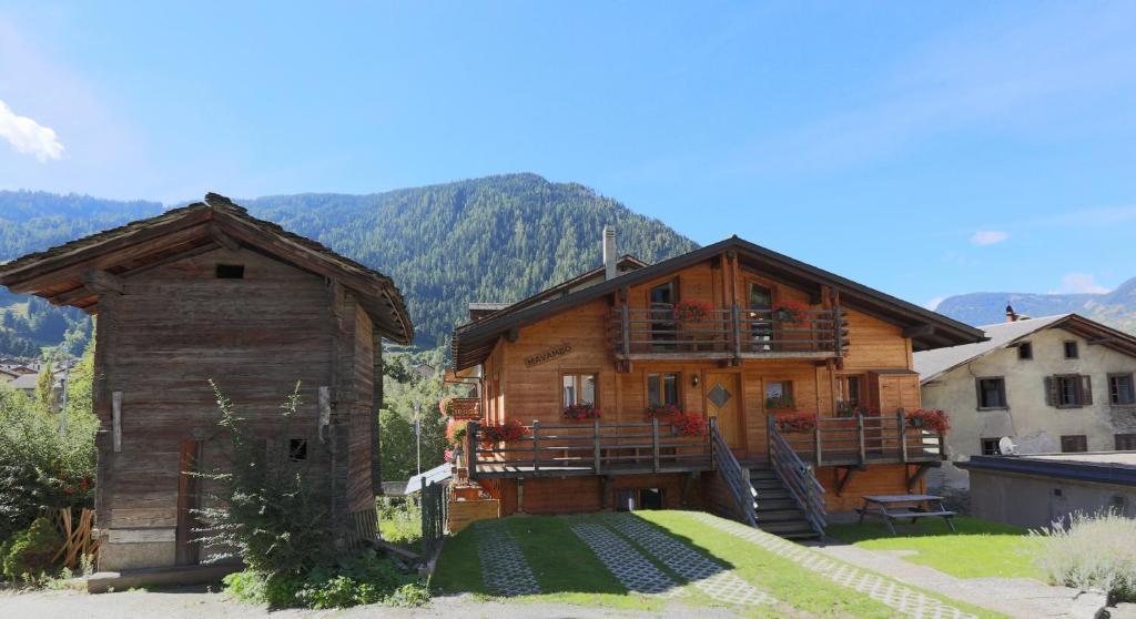 Chalet Mavambo Villa Le Châble Esterno foto