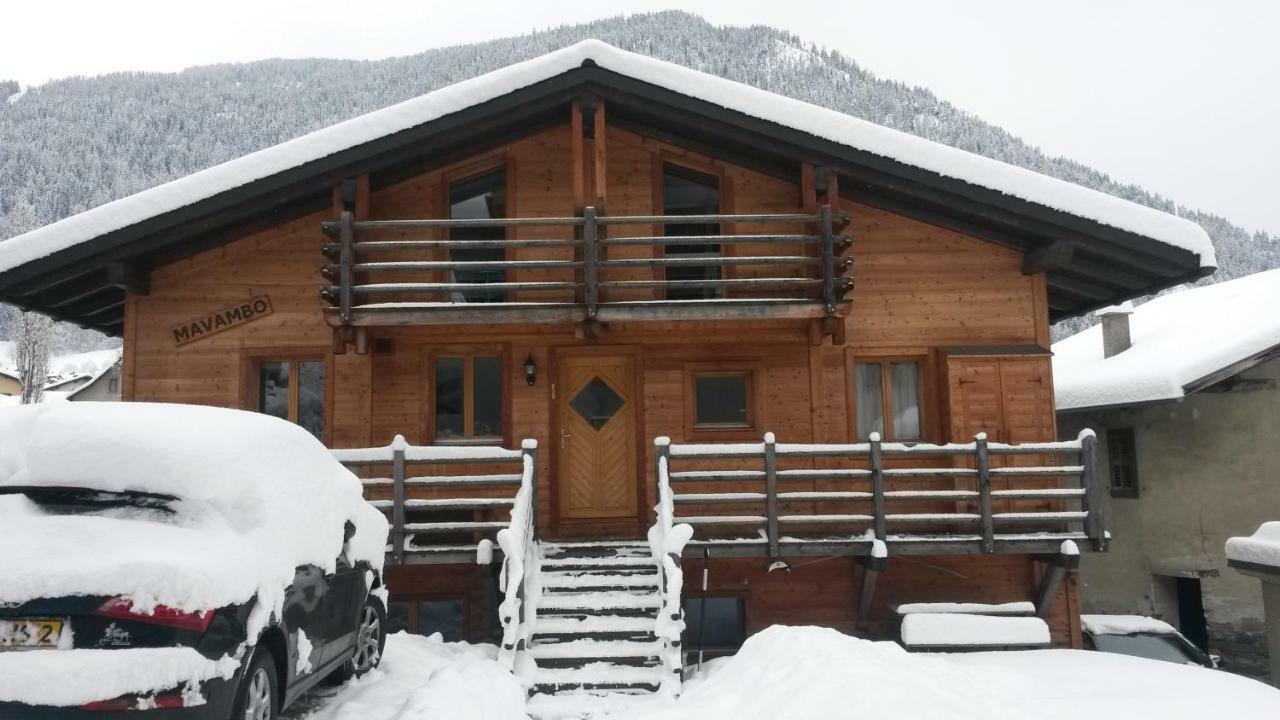 Chalet Mavambo Le Châble Esterno foto